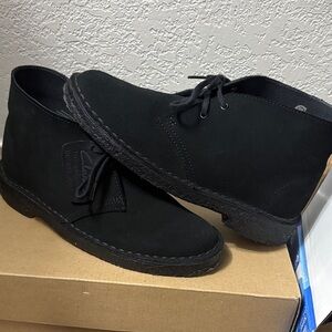 Clarks Women’s Black Chukka Boots
